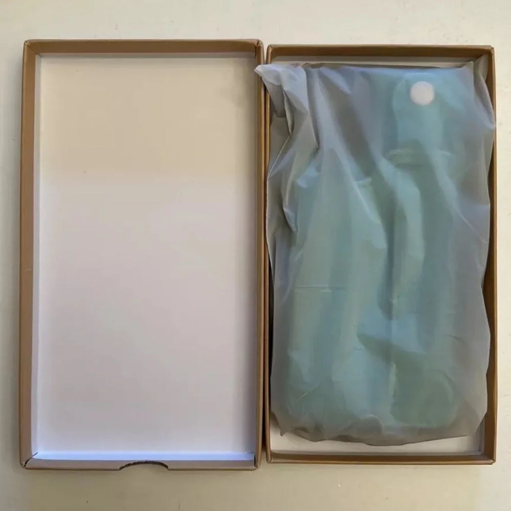 TOOVREN iPhone 12/12 Pro Case with Strap, with Card Holder Green
